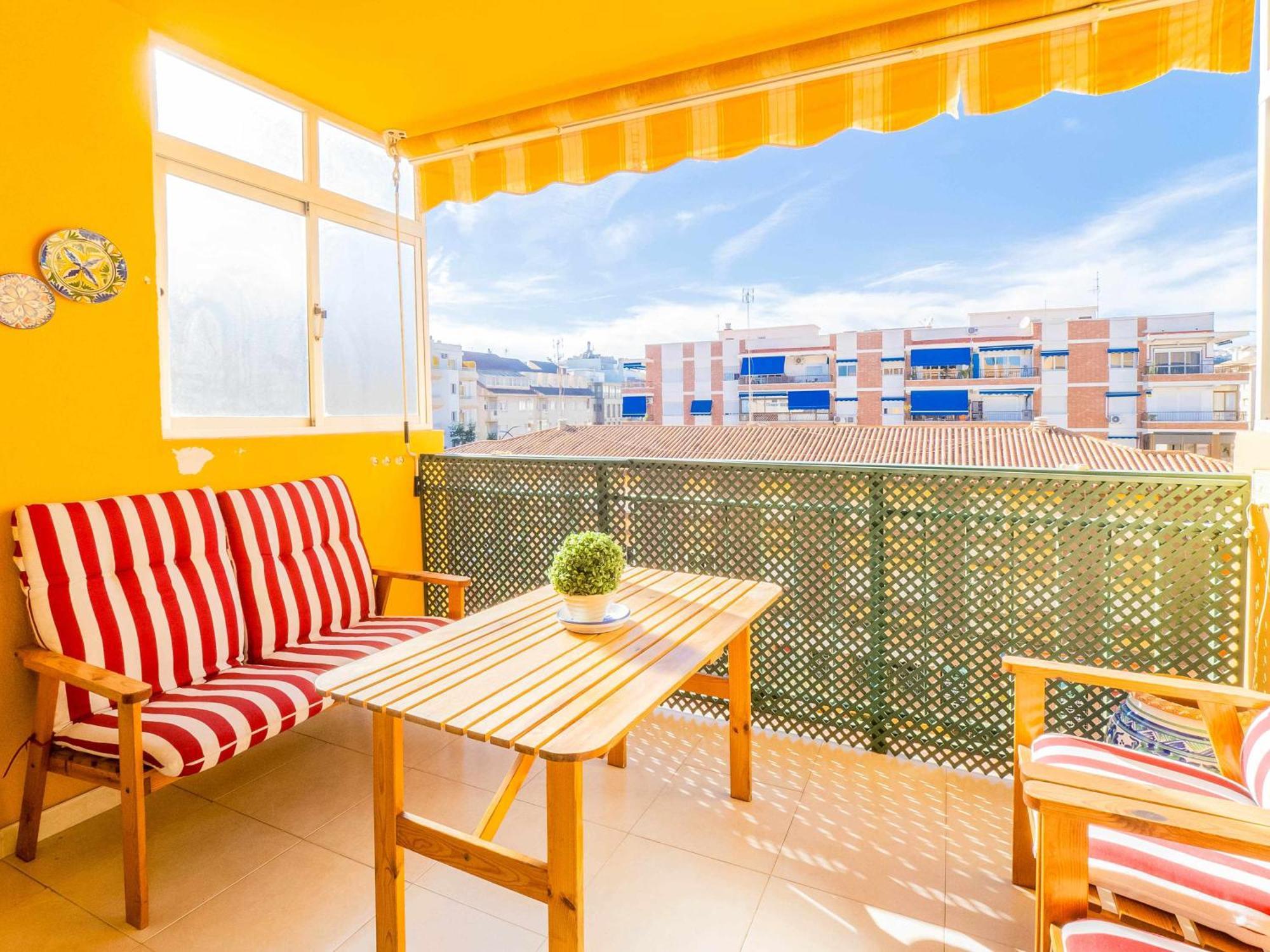 Centrico Apartamento Con Terraza En La Playa Rincón de la Victoria Exterior foto